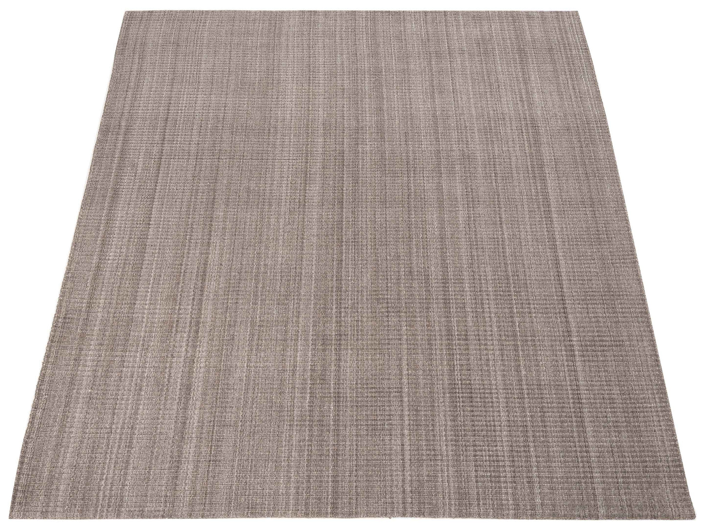 Tibarra Brown 8x9.8 Hand Knotted Rug