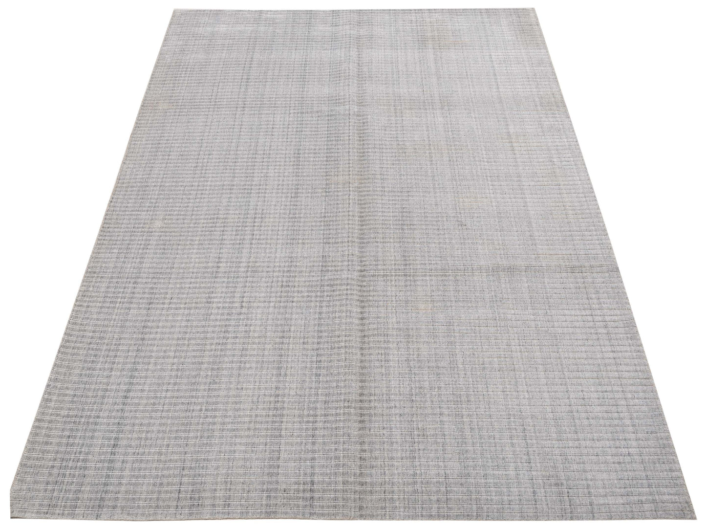 Tibarra Silver 8.1x9.11 Hand Knotted Rug