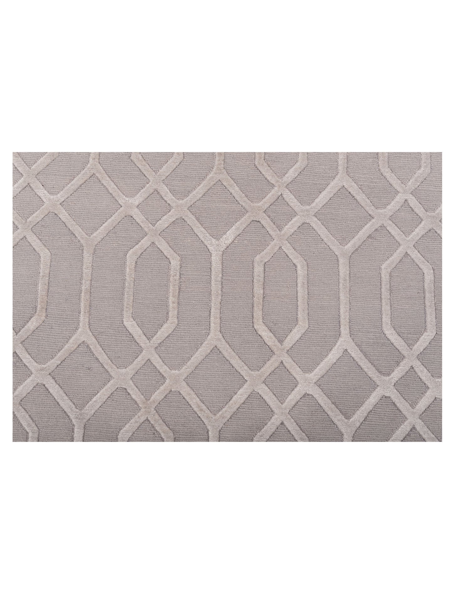 Tenzari Silver 10.2x13.10 Hand Knotted Rug