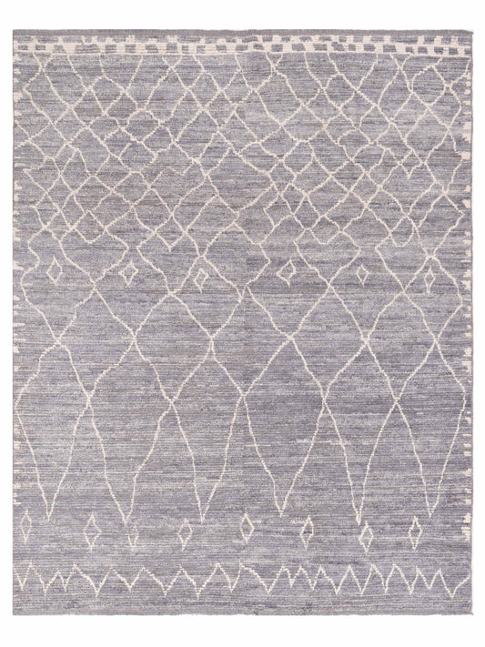 Pasha Berber  Gray Ivory Contemporary
