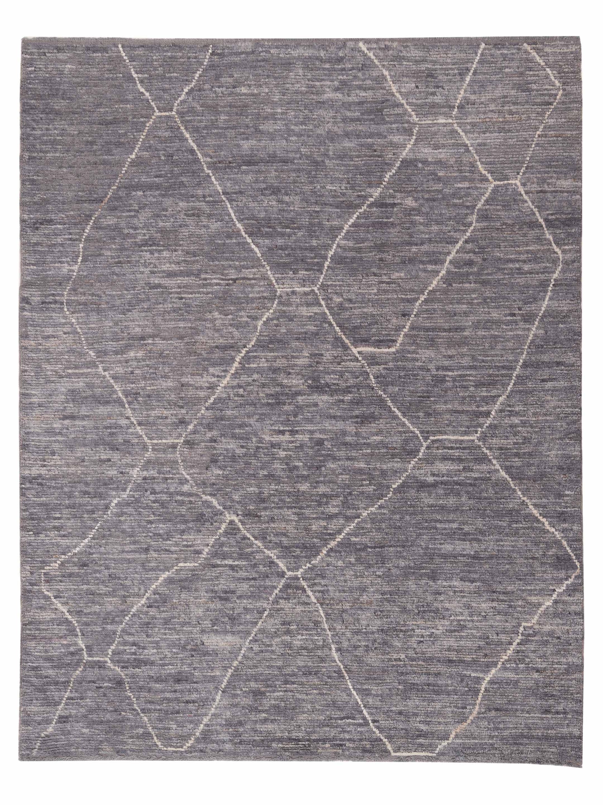 Pasha Berber  Gray Ivory Contemporary