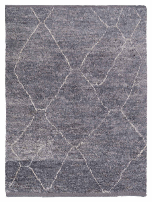 Pasha Berber  Gray Ivory Contemporary