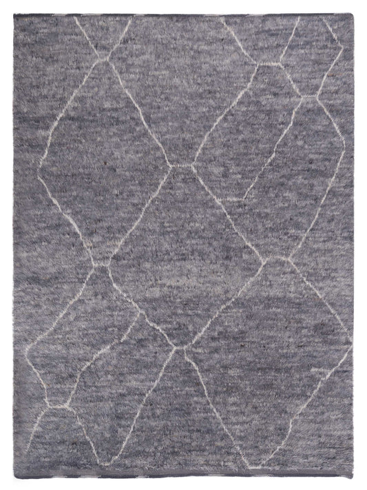 Pasha Berber  Gray Ivory Contemporary