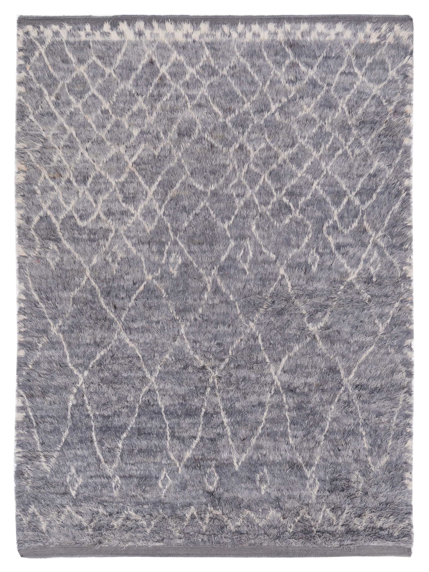 Pasha Berber  Gray Ivory Contemporary