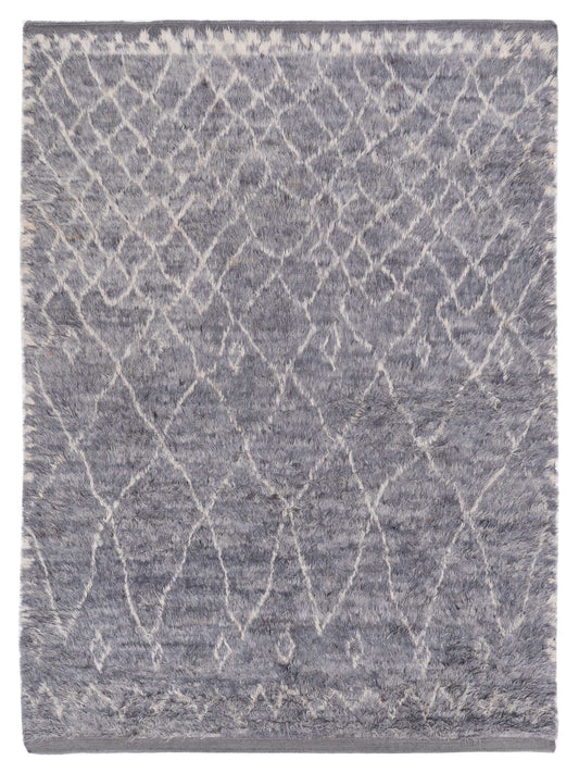 Pasha Berber  Gray Ivory Contemporary