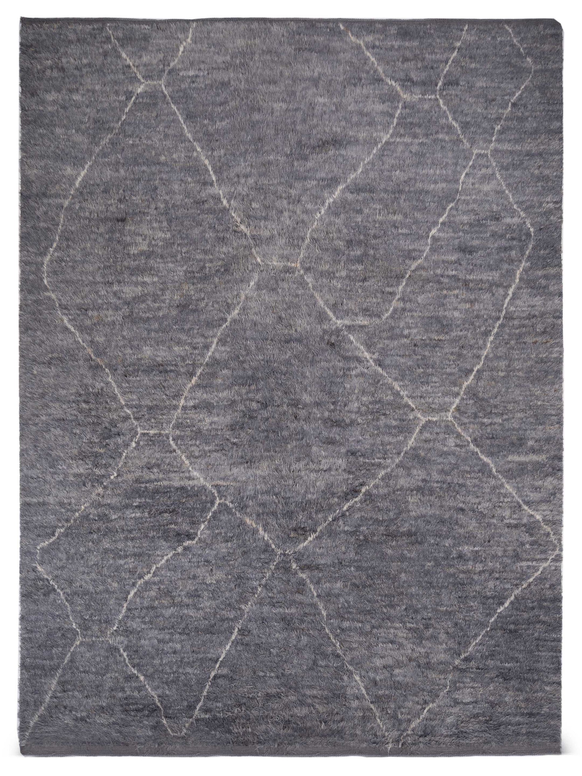 Pasha Berber  Gray Ivory Contemporary
