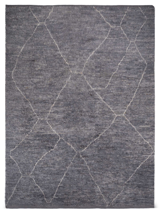 Pasha Berber  Gray Ivory Contemporary