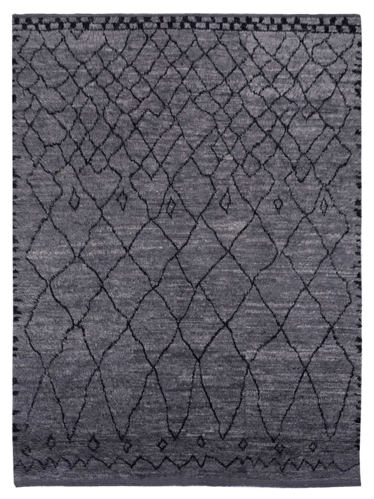 Pasha Berber  Gray Black Contemporary