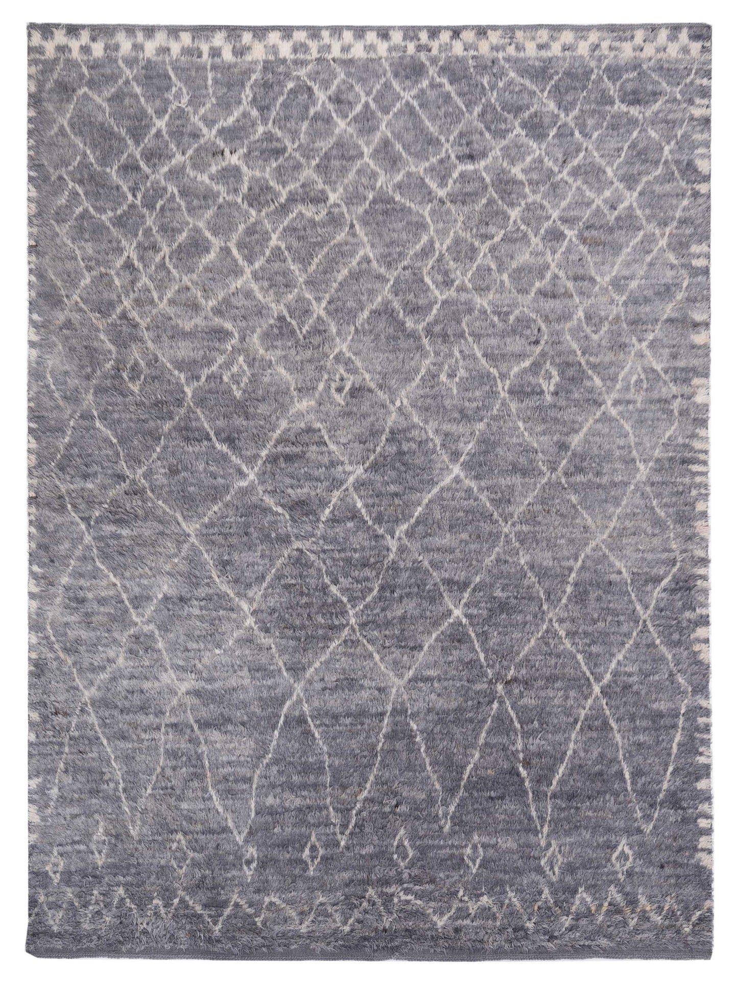 Pasha Berber  Gray Ivory Contemporary