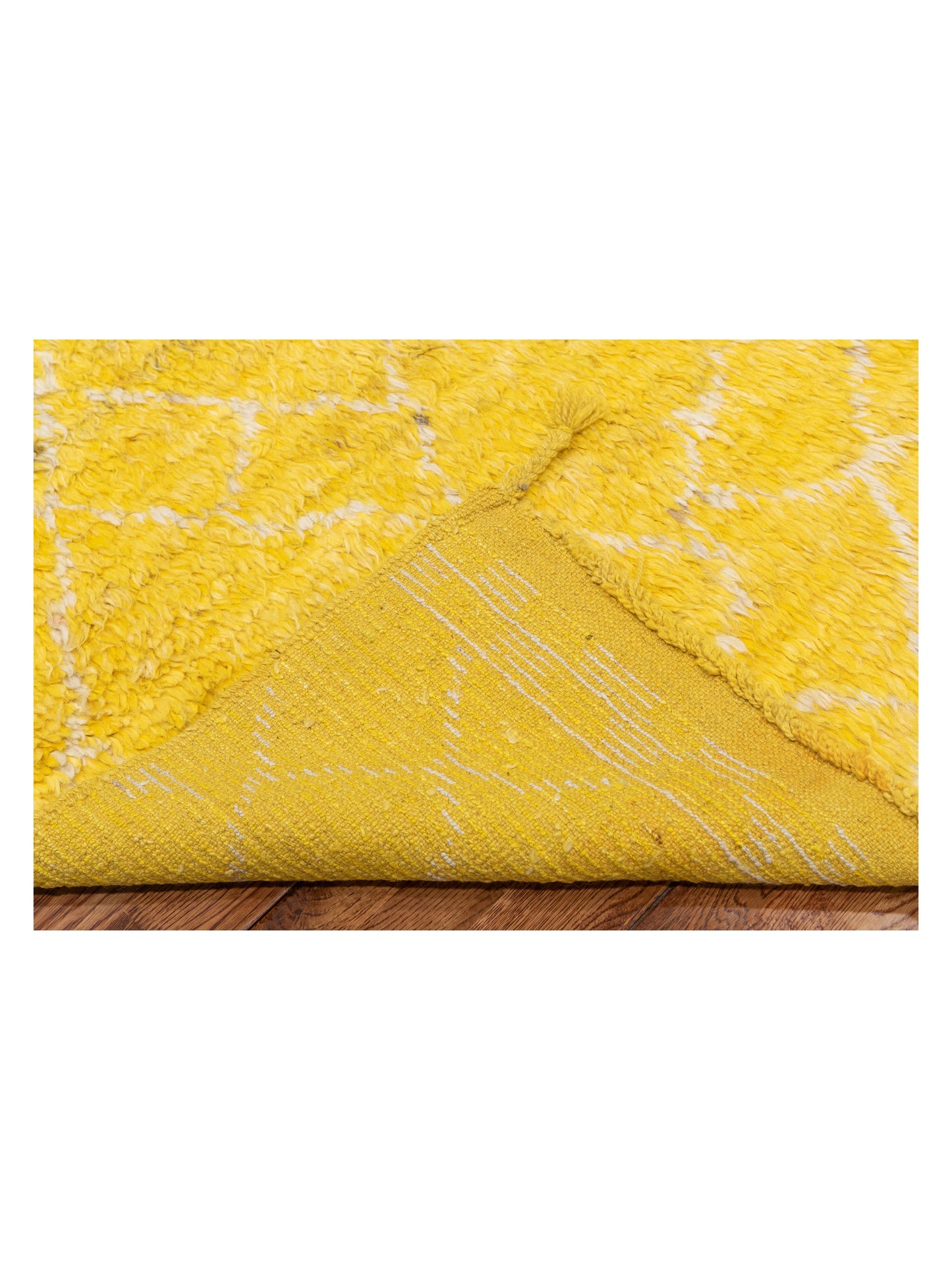 Baskra Yellow Naturel 6.10x10.1 Hand Knotted Rug