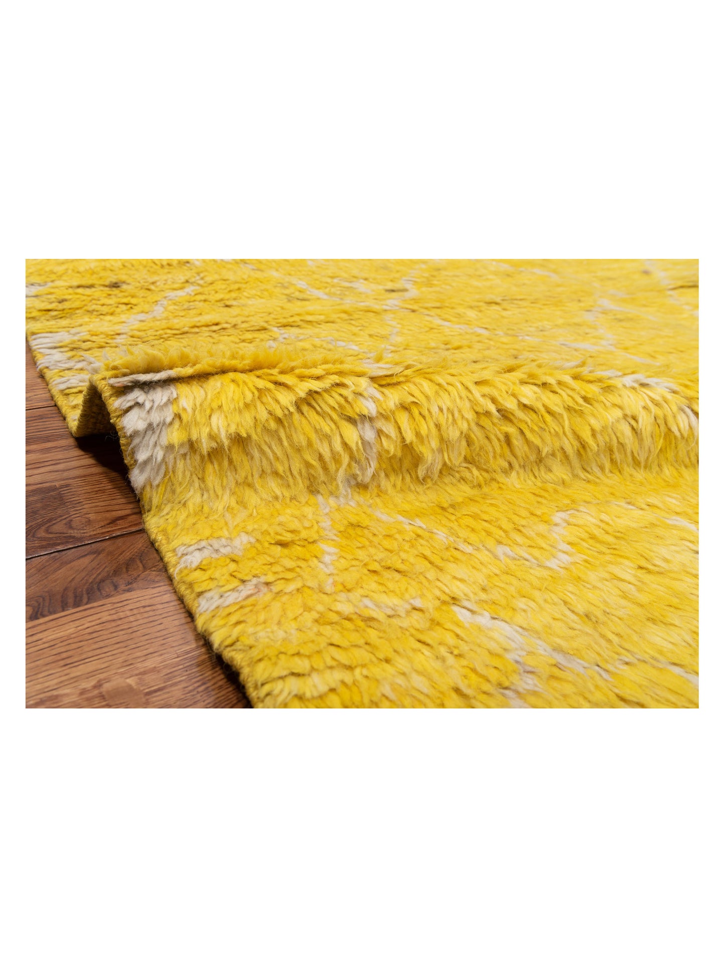 Baskra Yellow Naturel 6.10x10.1 Hand Knotted Rug