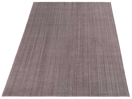 Tibarra Gray 8.2x9.11 Hand Knotted Rug