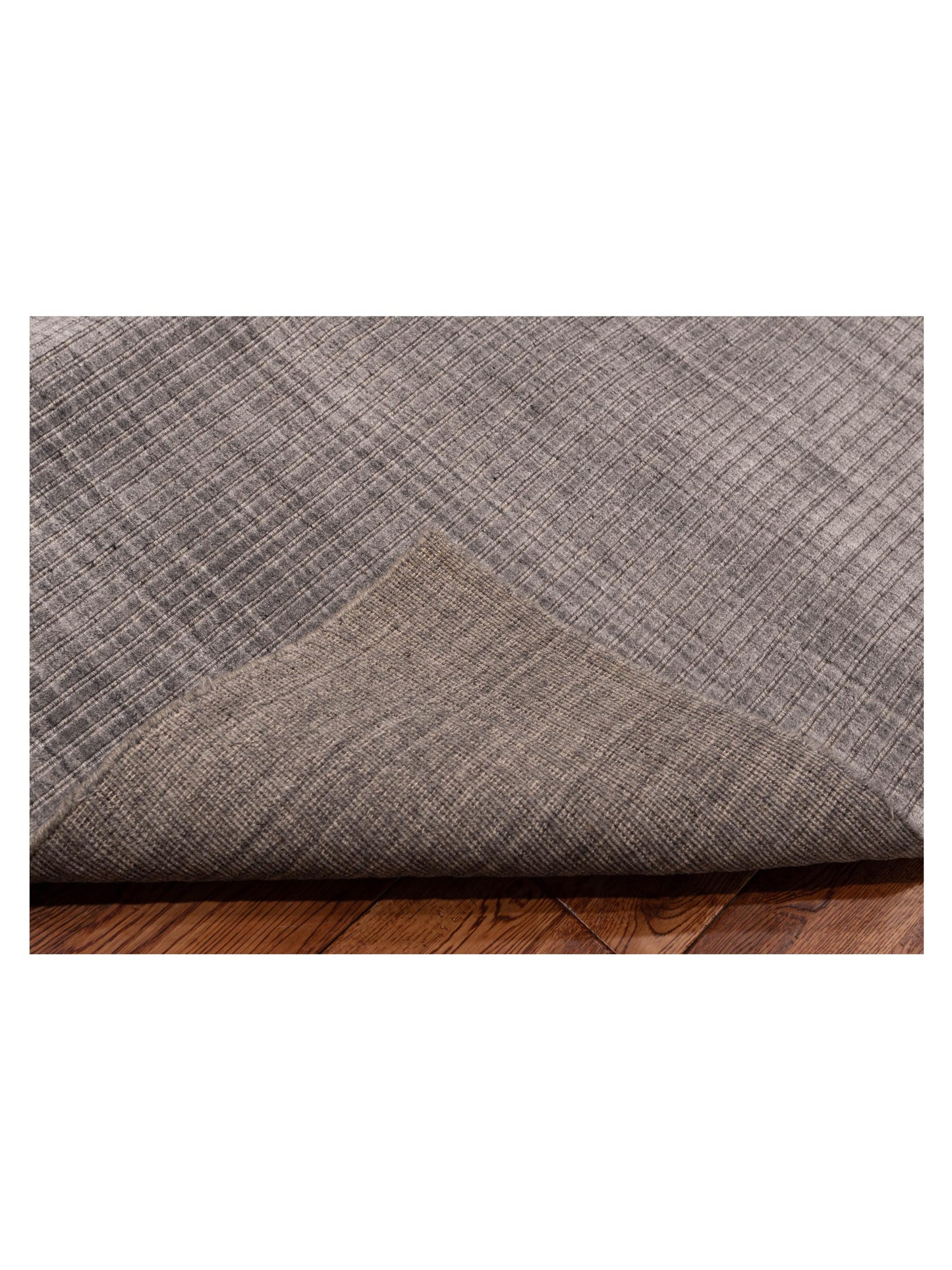 Tibarra Gray Gray 8.10x11.8 Hand Knotted Rug
