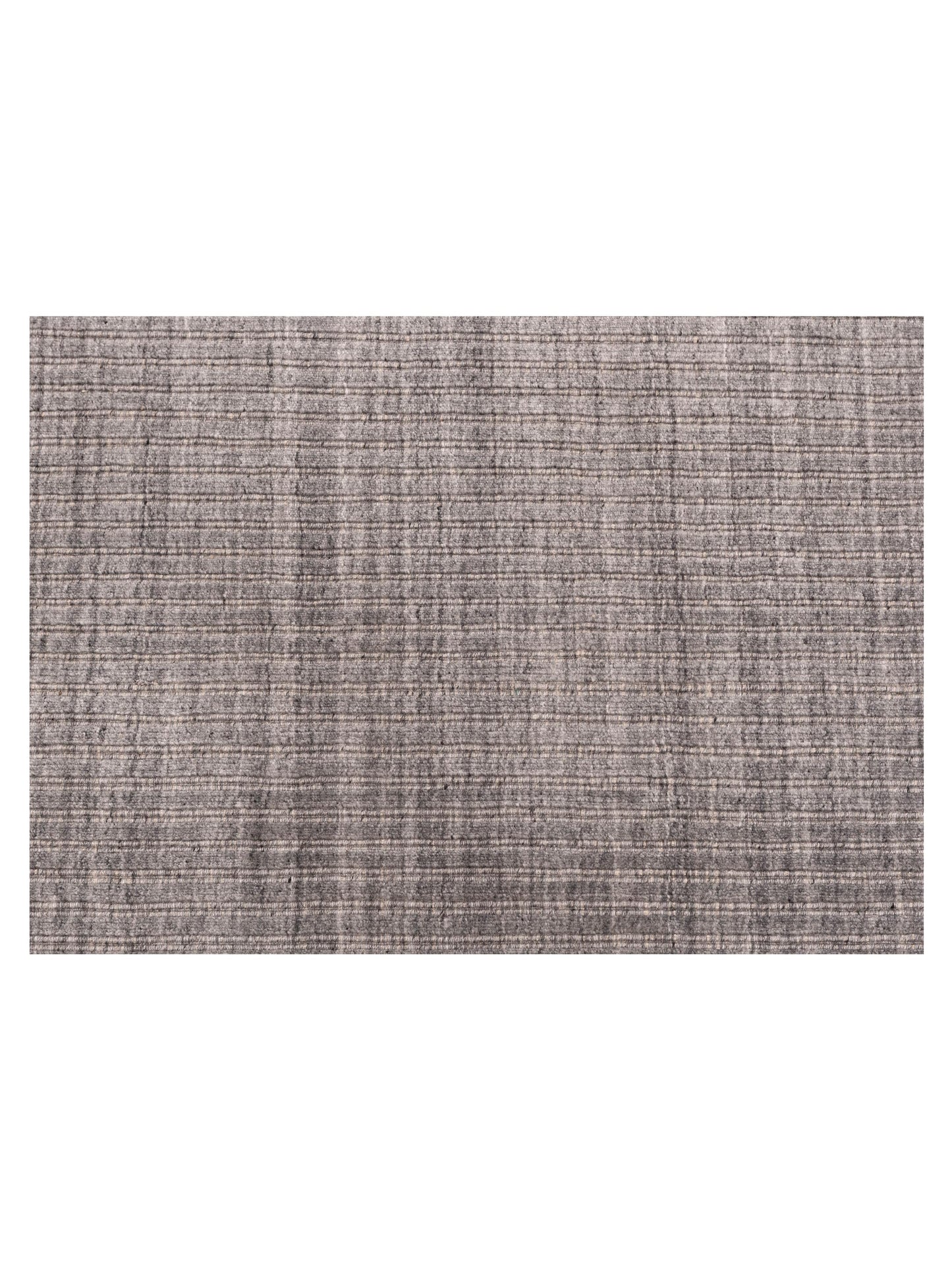 Tibarra Gray Gray 8.10x11.8 Hand Knotted Rug