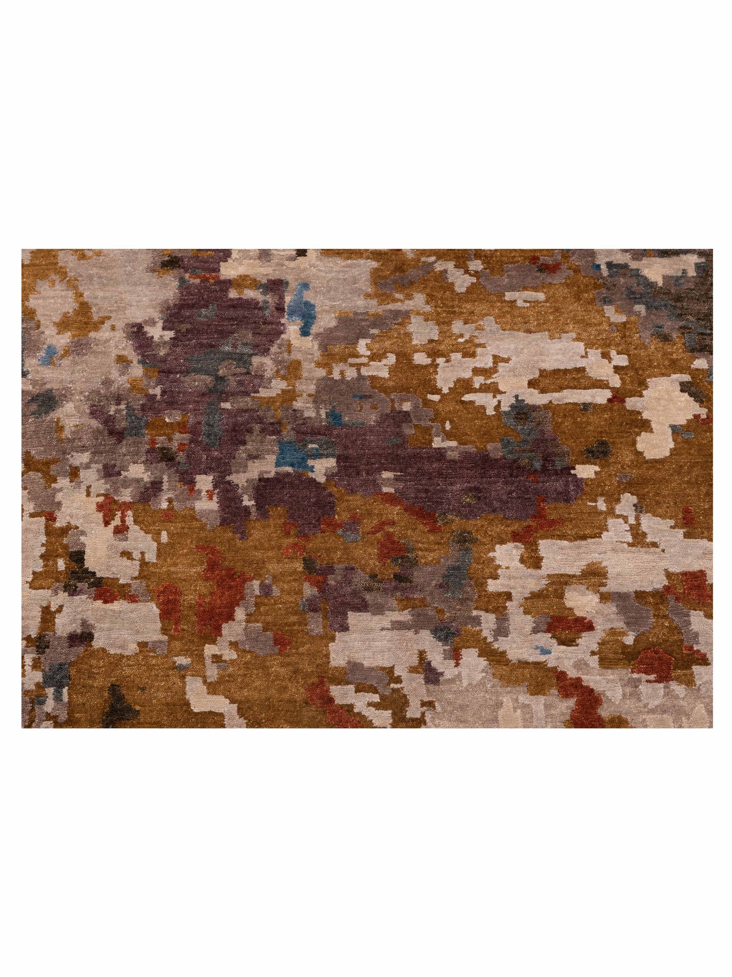 Tenzari Multi 8.11x119 Hand Knotted Rug