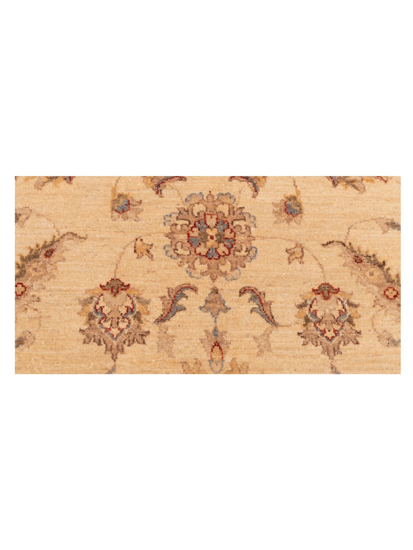 Sabira Ivory Ivory 6.6x9.10 Hand Knotted Rug