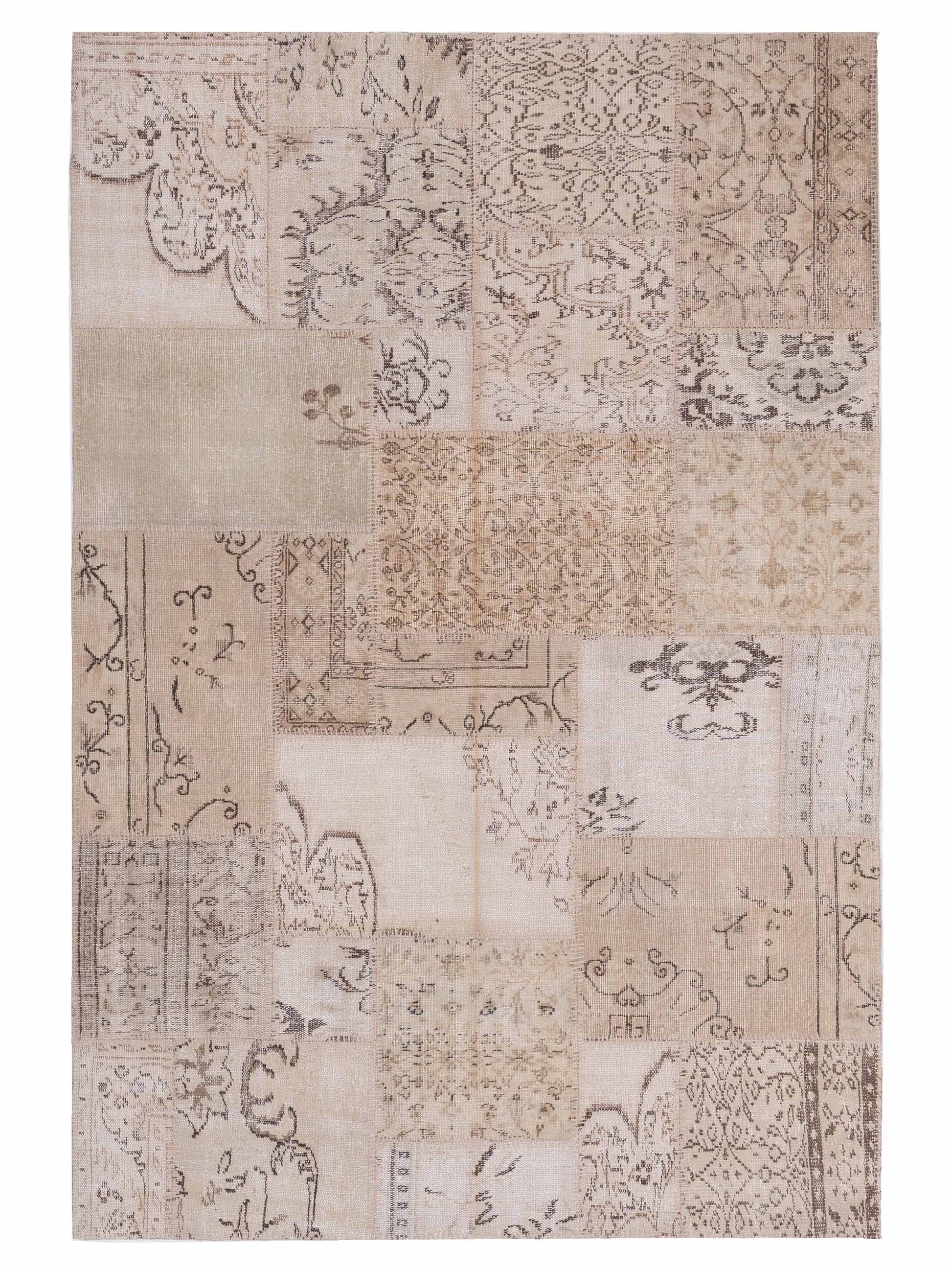 Pasha Turkish Vestige Patchwork  Natural  Contemporary