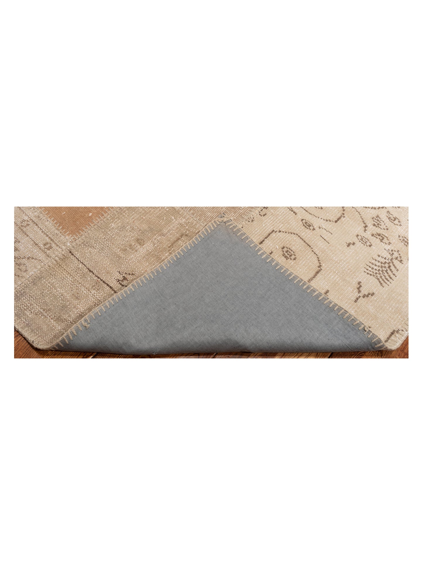 Patchwork Natural 8.3x9.10 Hand Knotted Rug