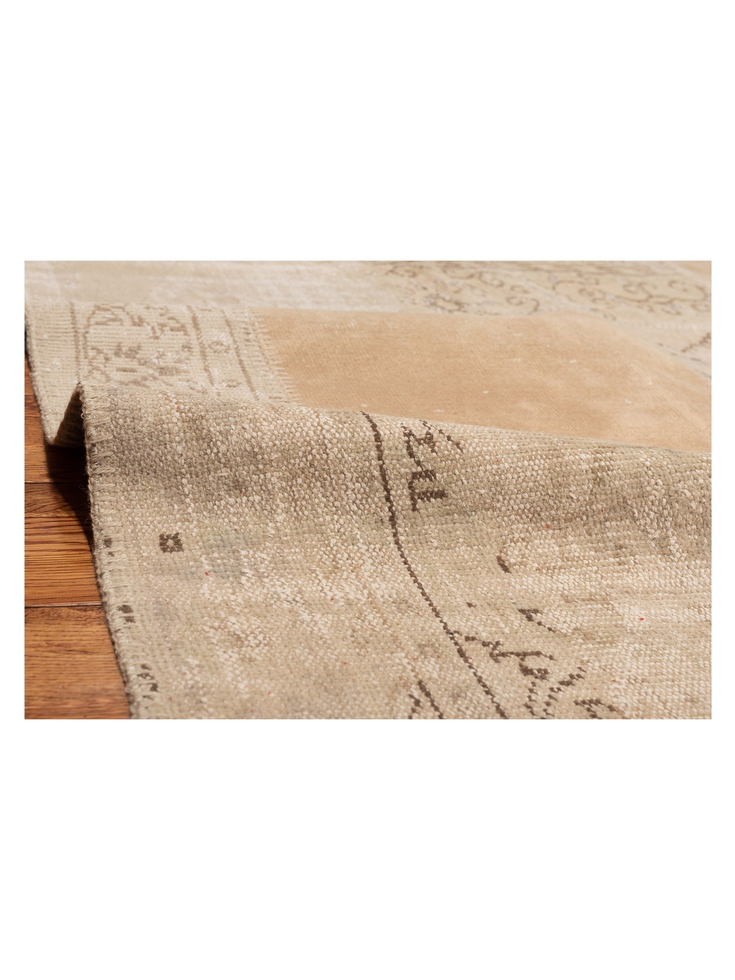 Patchwork Natural 8.3x9.10 Hand Knotted Rug