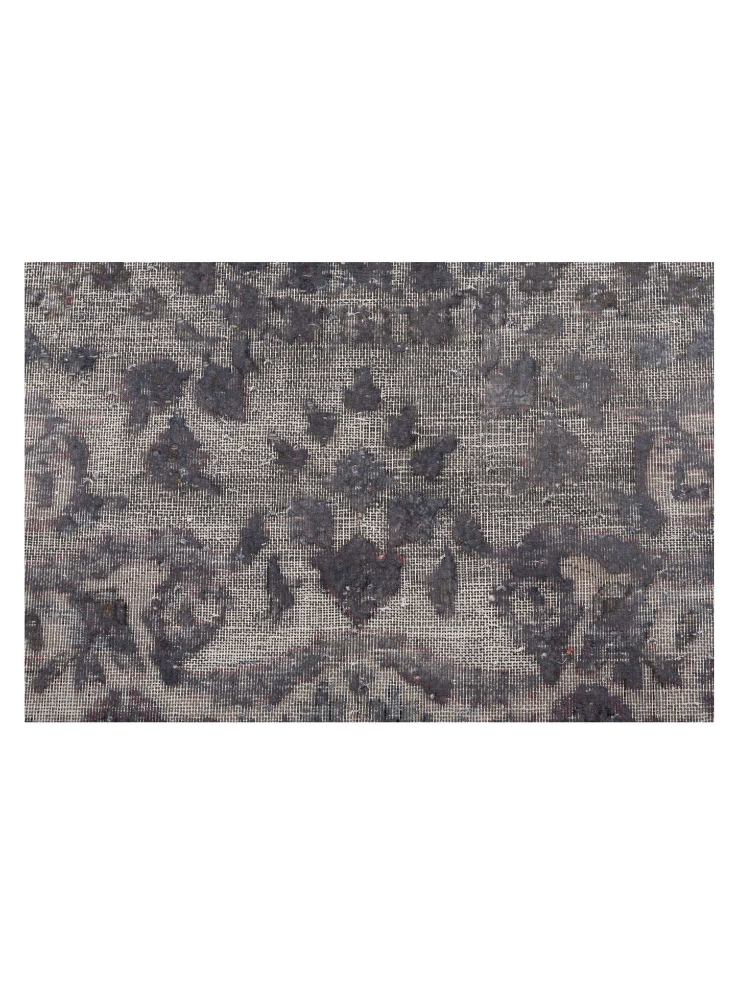 Vintage Gray 9.8x12.10 Hand Knotted Rug
