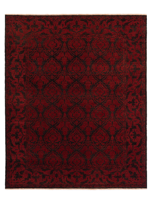 Pasha Defne  Charcoal Red Transitional