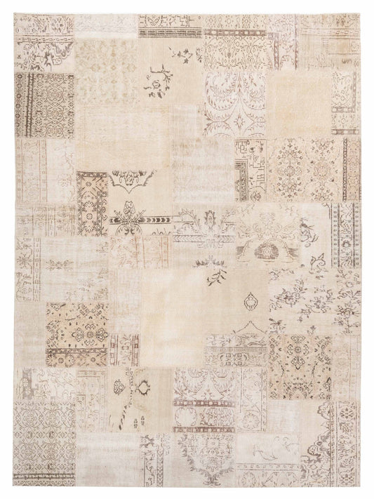Pasha Turkish Vestige Patchwork  Natural  Contemporary