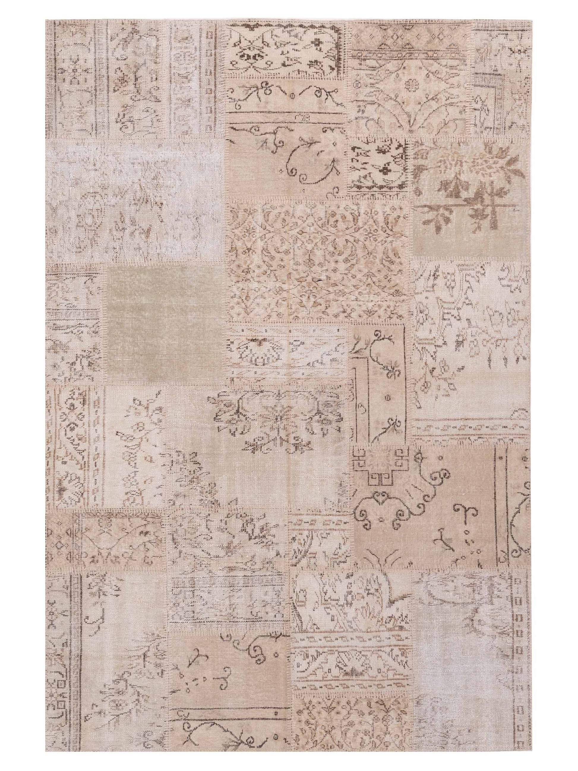 Pasha Turkish Vestige Patchwork  Natural  Contemporary