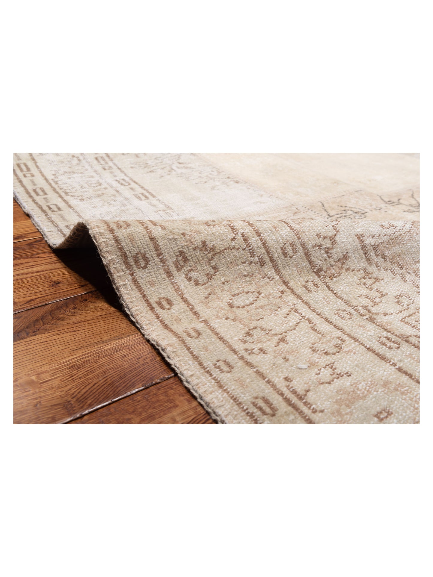 Patchwork Natural 10x14 Hand Knotted Rug