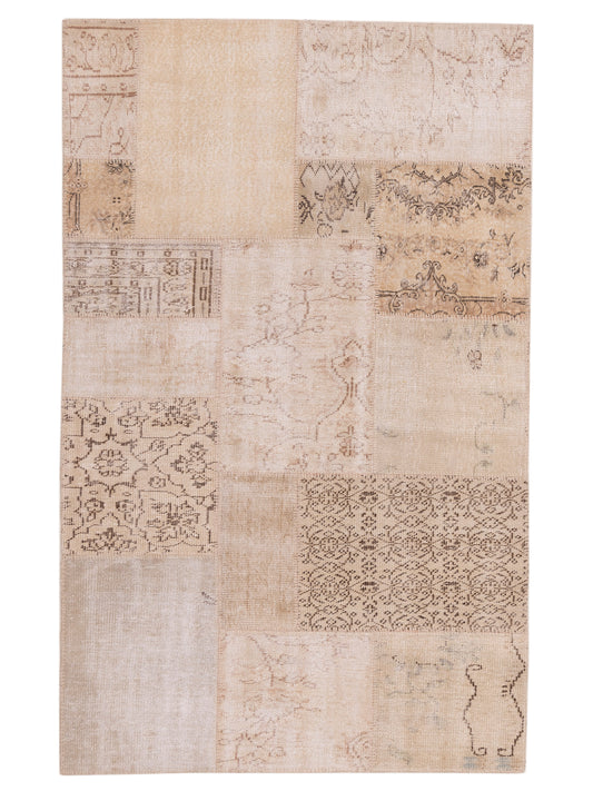 Pasha Turkish Vestige Patchwork  Natural  Contemporary