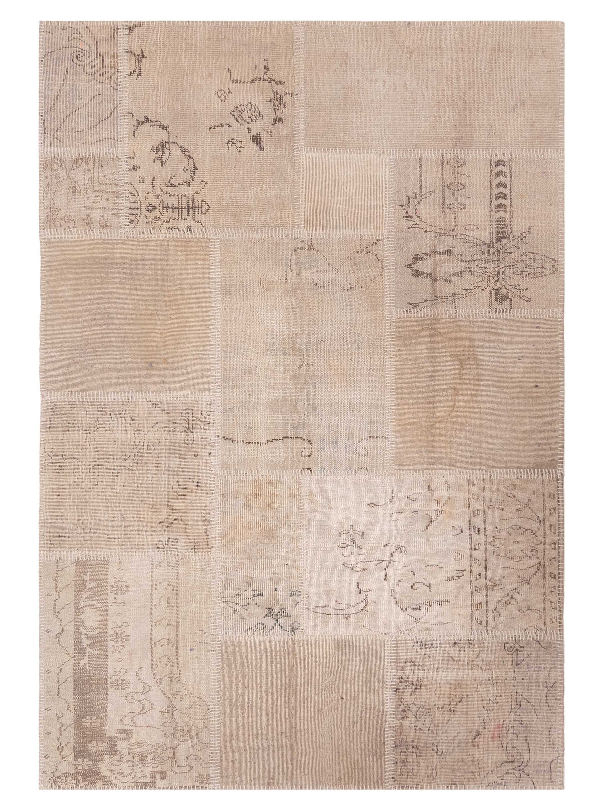 Pasha Turkish Vestige Patchwork  Beige  Contemporary