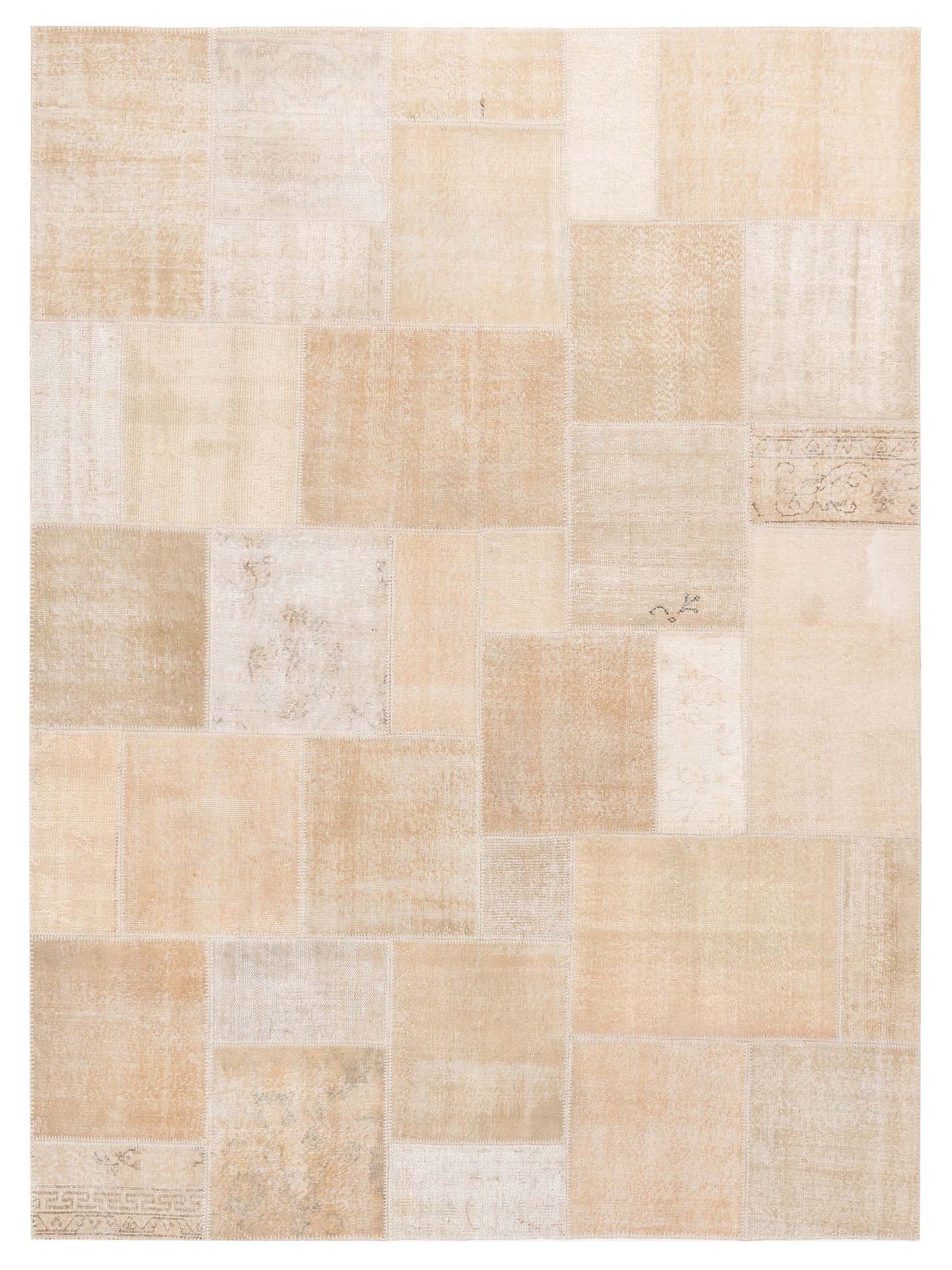 Pasha Turkish Vestige Patchwork  Natural  Contemporary