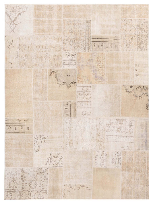 Pasha Turkish Vestige Patchwork  Natural  Contemporary