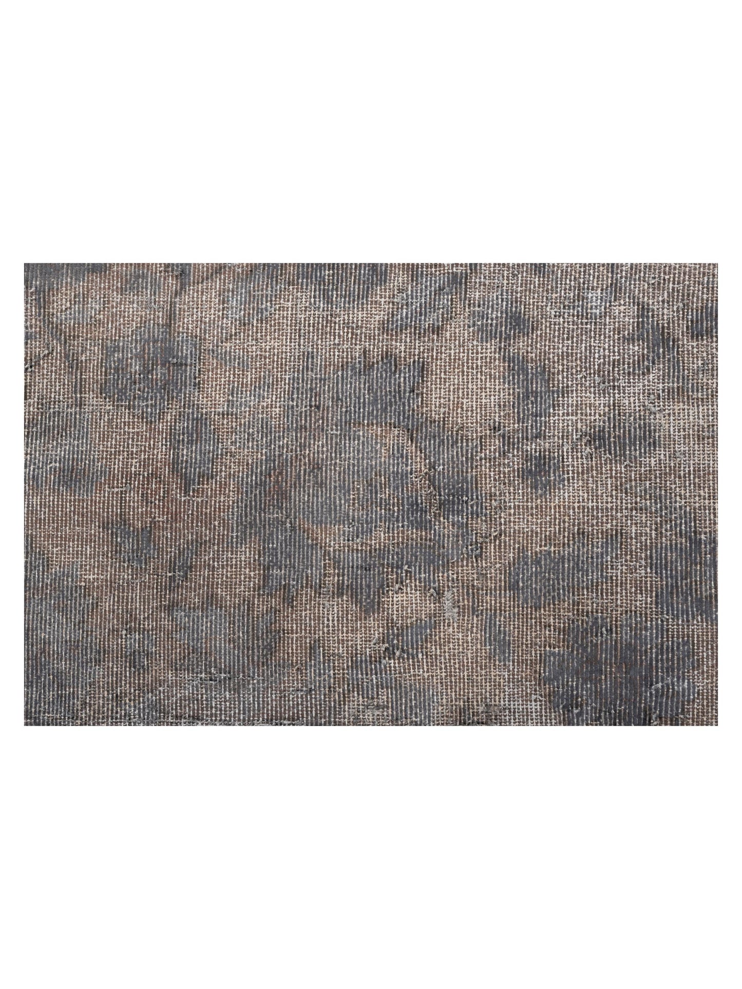Vintage Gray 8.4x11.2 Hand Knotted Rug