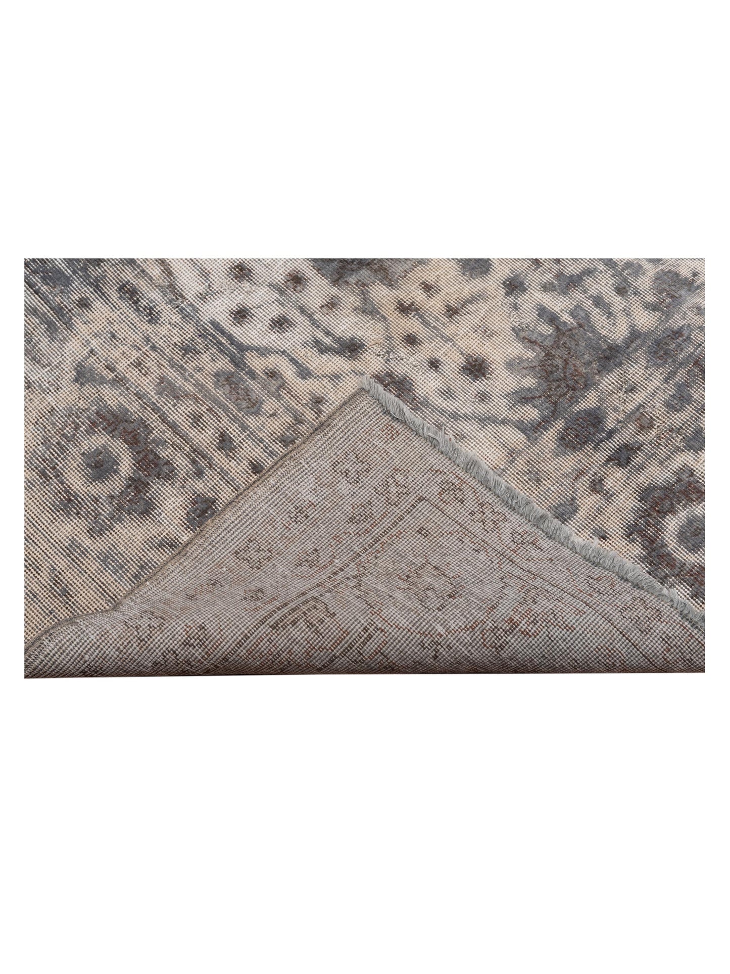 Vintage Gray 8.5x11.2 Hand Knotted Rug