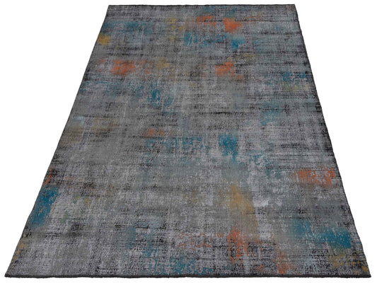 Vintage Multi 8.5x11.6 Hand Knotted Rug