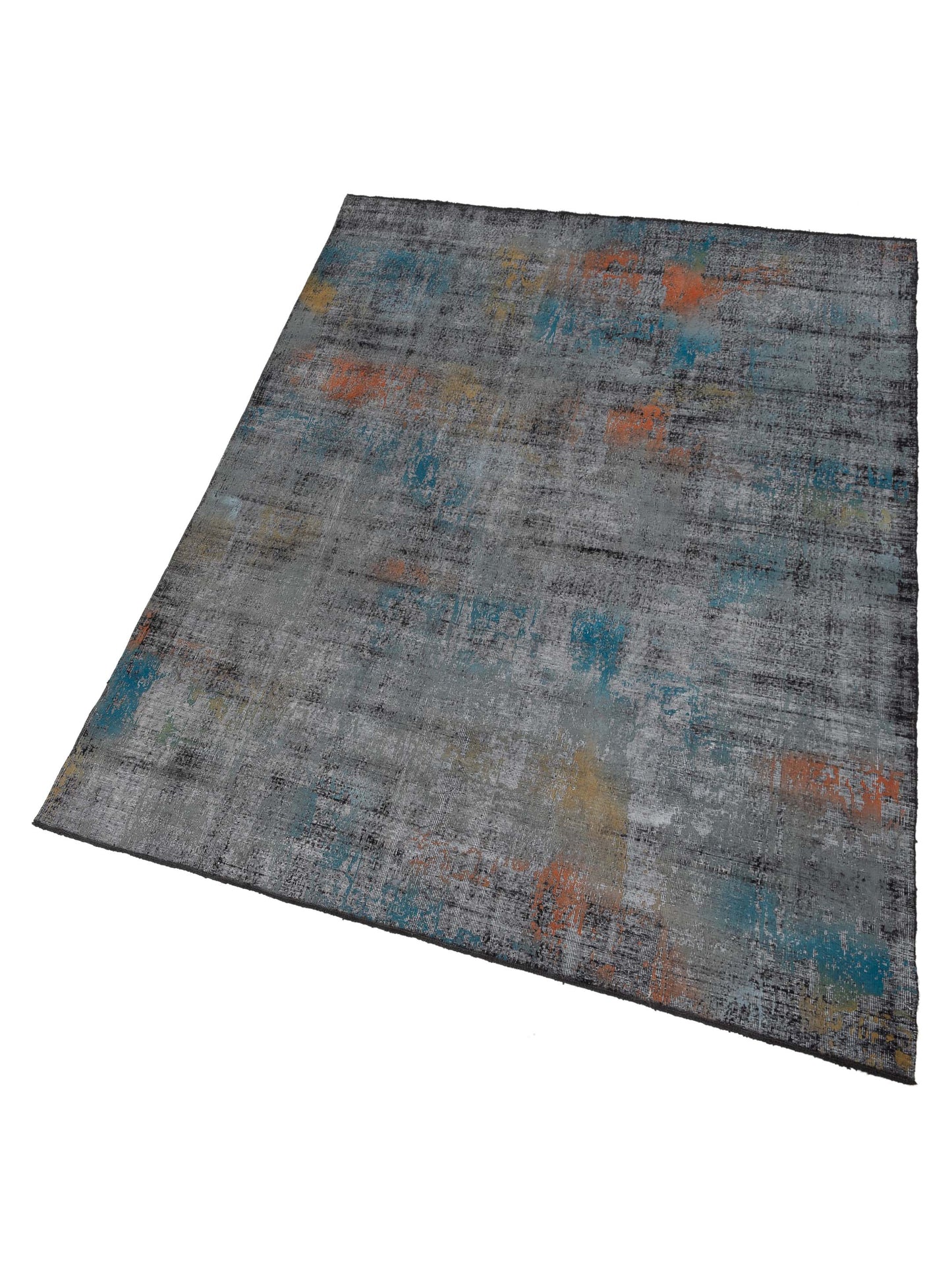 Vintage Multi 8.5x11.6 Hand Knotted Rug