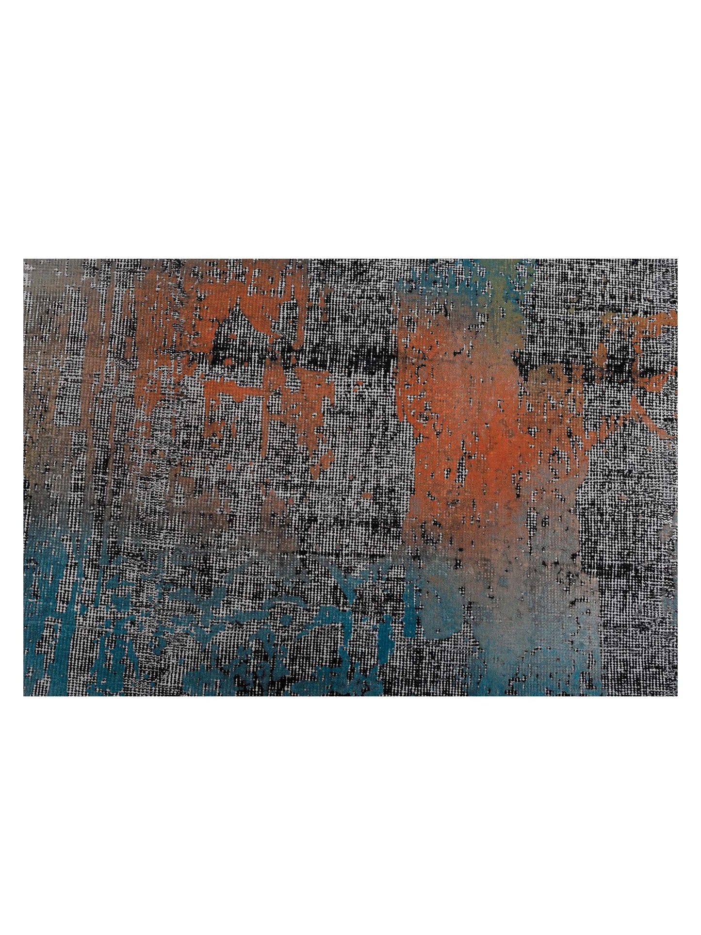 Vintage Multi 8.5x11.6 Hand Knotted Rug