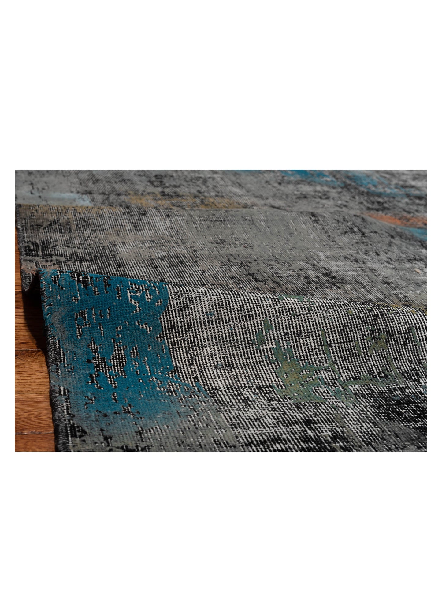 Vintage Multi 8.5x11.6 Hand Knotted Rug