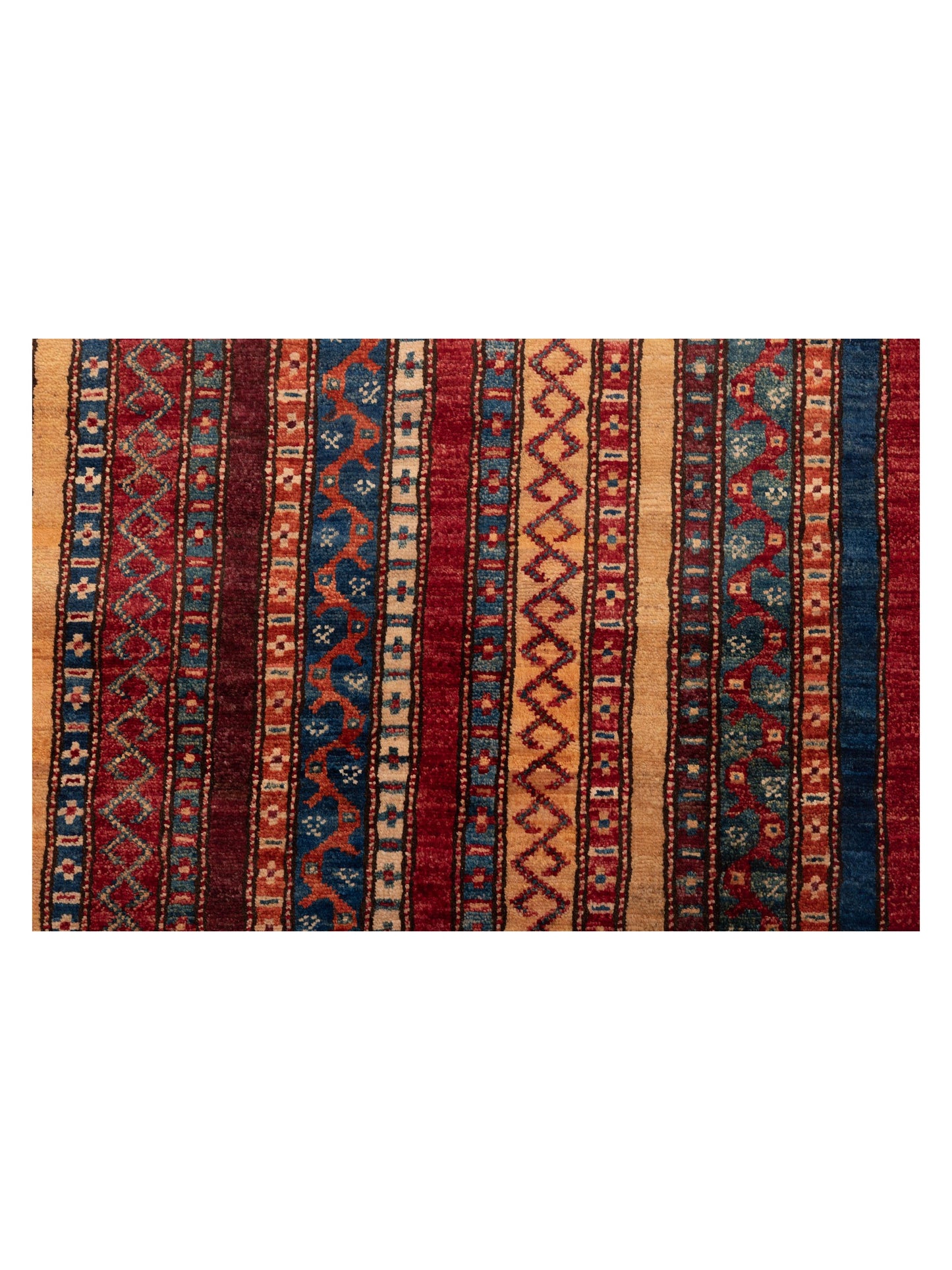 Shalanta Multi 2.9x9.9 Hand Knotted Rug