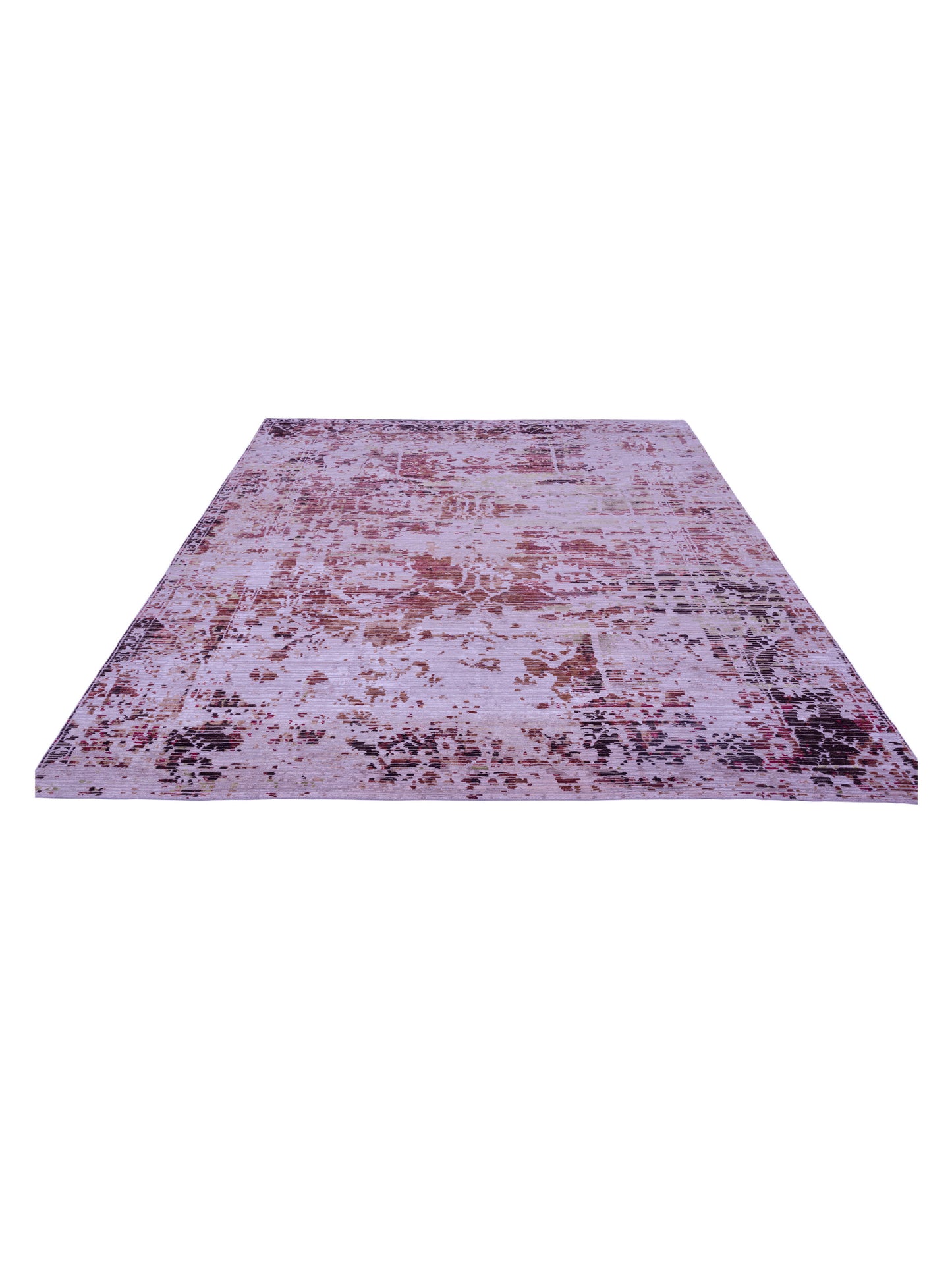Tenzari Multi Multi 8.10x11.9 Hand Knotted Rug