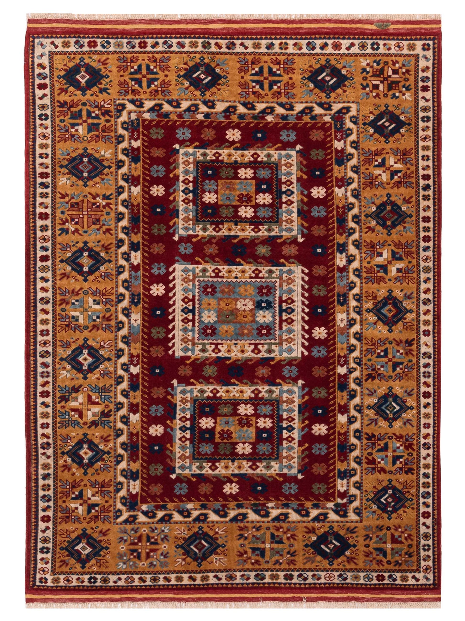 Pasha Turkish Shirwan  Red Gold Traditional