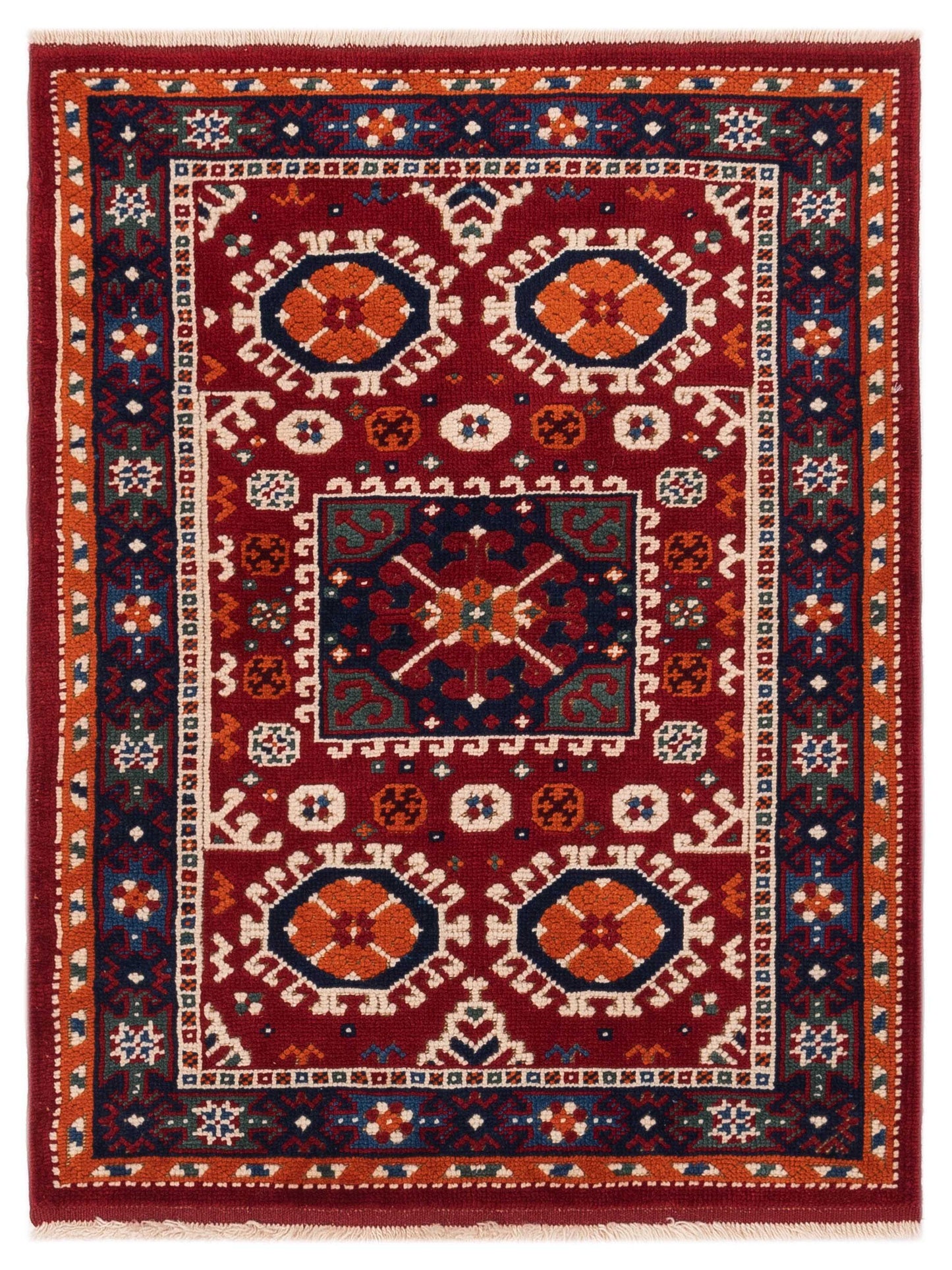 Pasha Turkish Shirwan  Red Navy Traditional