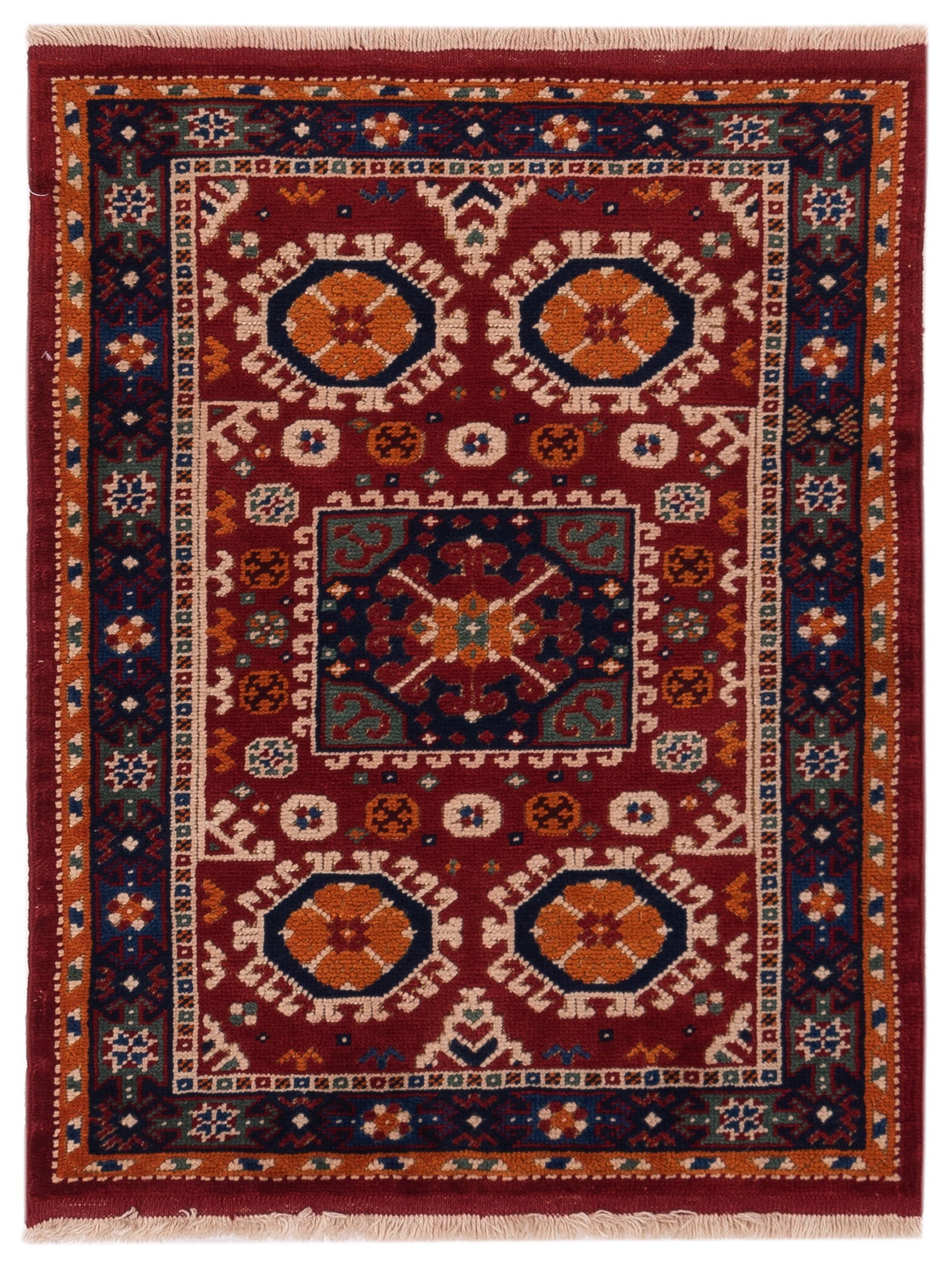 Pasha Turkish Shirwan  Red Navy Traditional