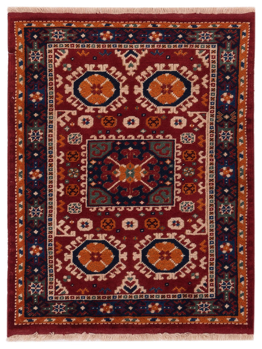 Pasha Turkish Shirwan  Red Navy Traditional