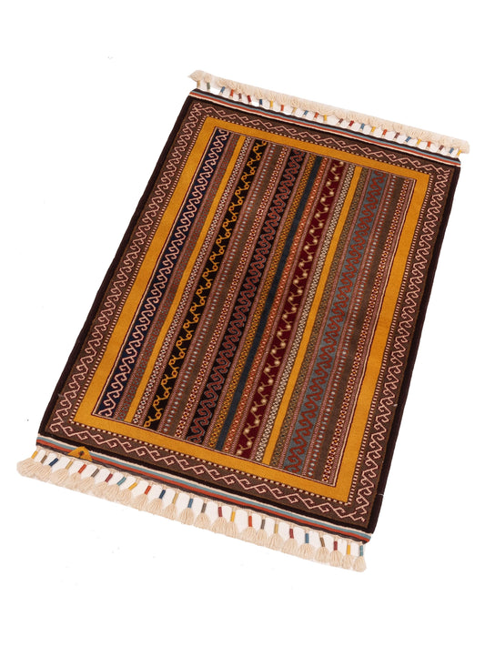 Shalanta Multi 3x4.6 Hand Knotted Rug