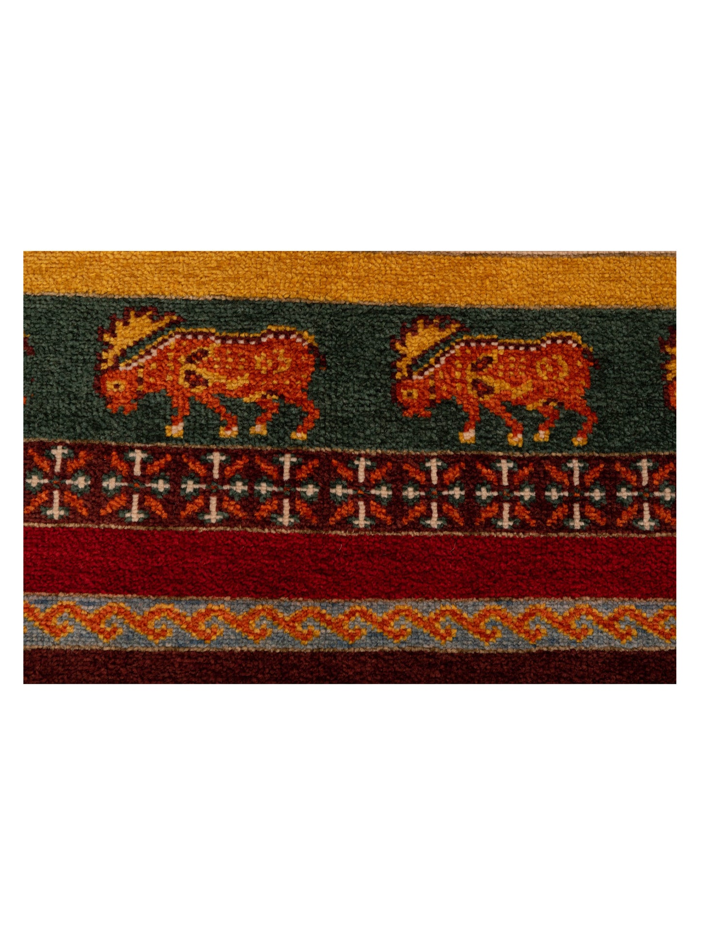 Shalanta Multi 4.3x5.9 Hand Knotted Rug