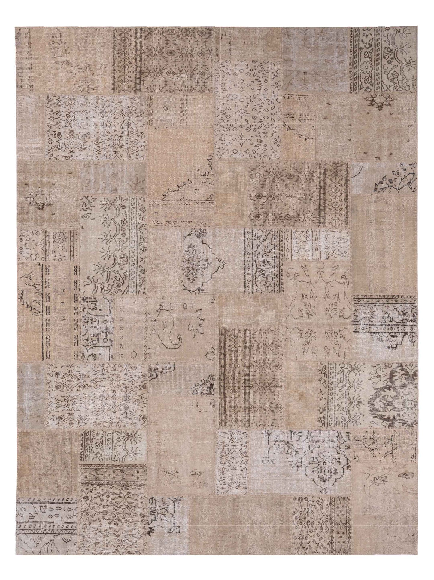 Pasha Turkish Vestige Patchwork  Natural  Contemporary