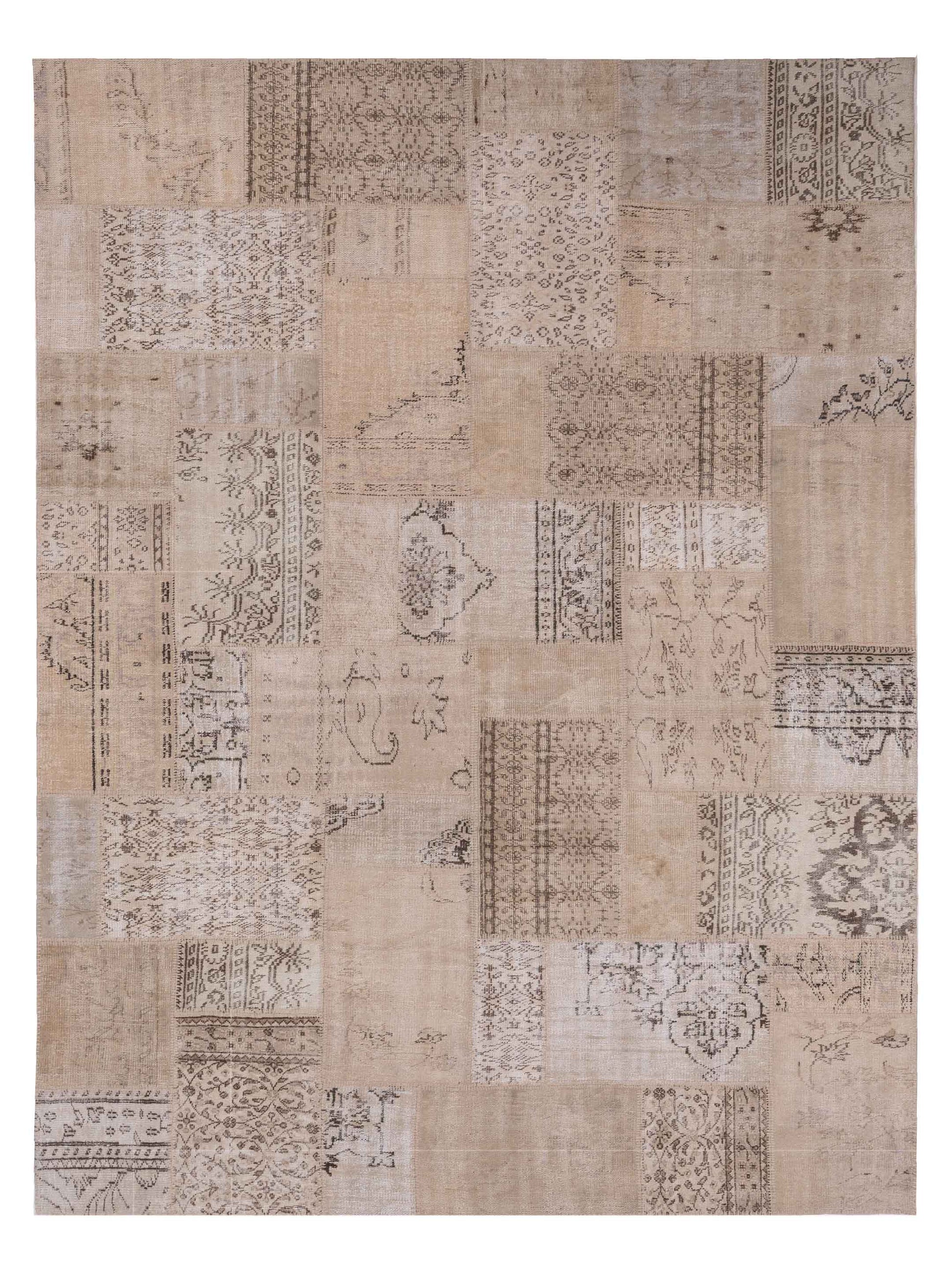 Pasha Turkish Vestige Patchwork  Natural  Contemporary