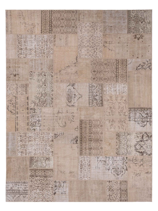 Pasha Turkish Vestige Patchwork  Natural  Contemporary
