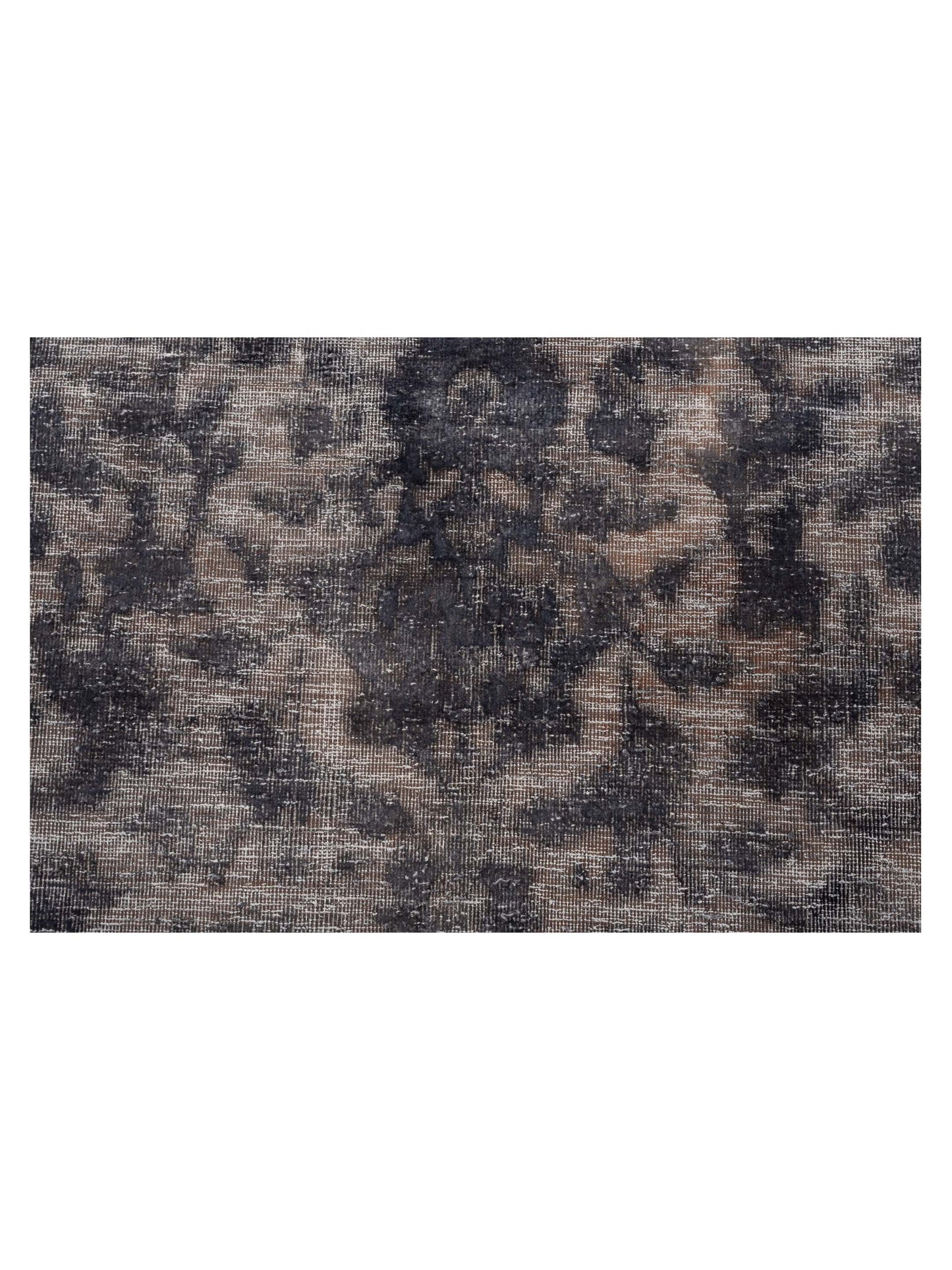Vintage Gray 9.7x12.10 Hand Knotted Rug
